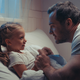 Illustration for article titled So Sweet! When This Little Girl Was Scared There Were Monsters Under Her Bed, Her Dad Shined A Flashlight Down There To Show Her It Was Just Some Normal Guysem/em